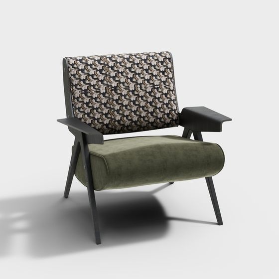 French Vintage Lounge Chair