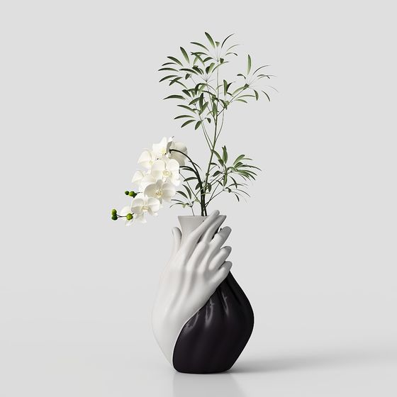 Modern Vase Floral Art