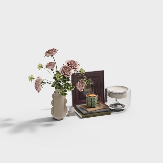 French Style Vintage Ornament Set