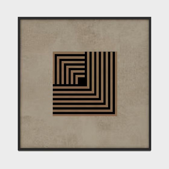 프렌치 빈티지 스타일 행잉 페인팅