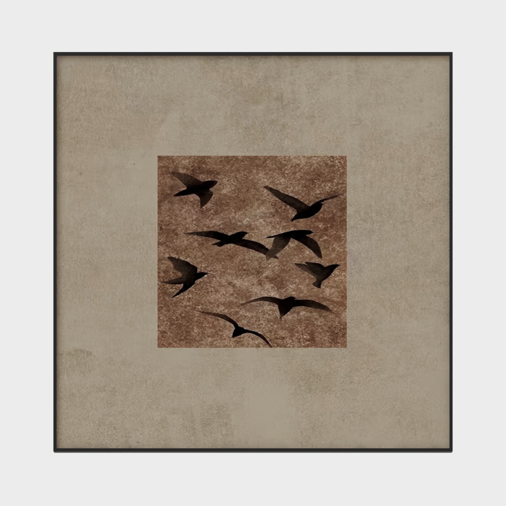 French Mid-Century Style Wall Art