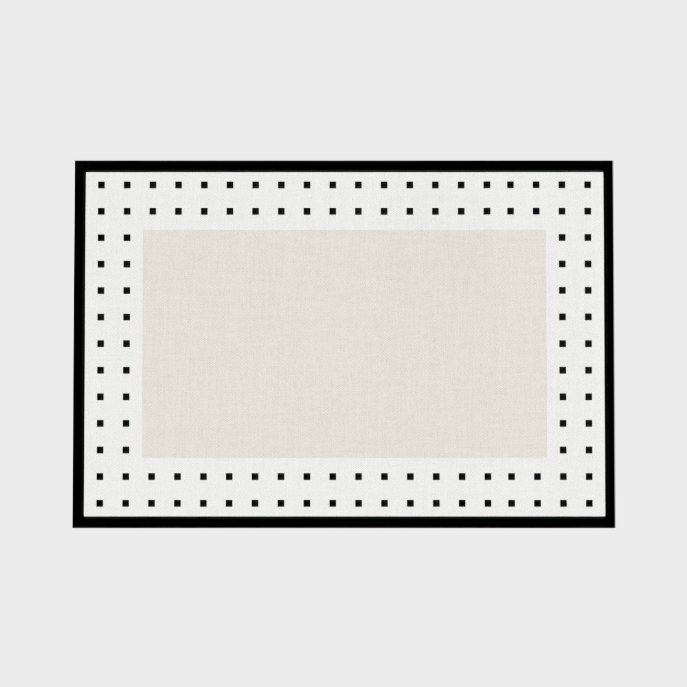 French-Style Square Carpet