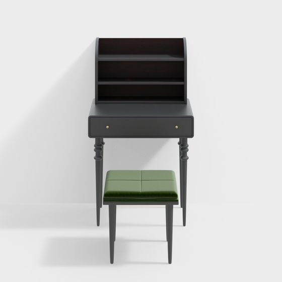 フレンチヴィンテージドレッシングテーブルセット