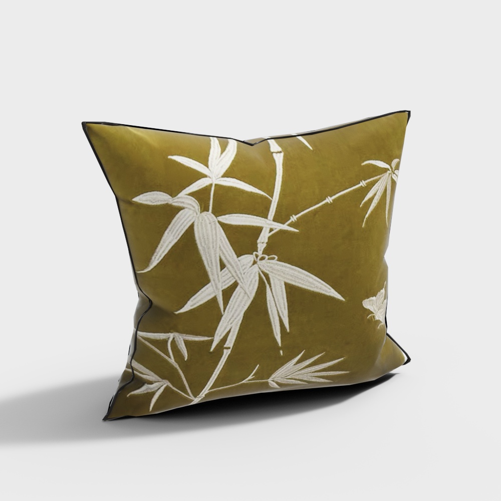 French-Style Vintage Throw Pillow