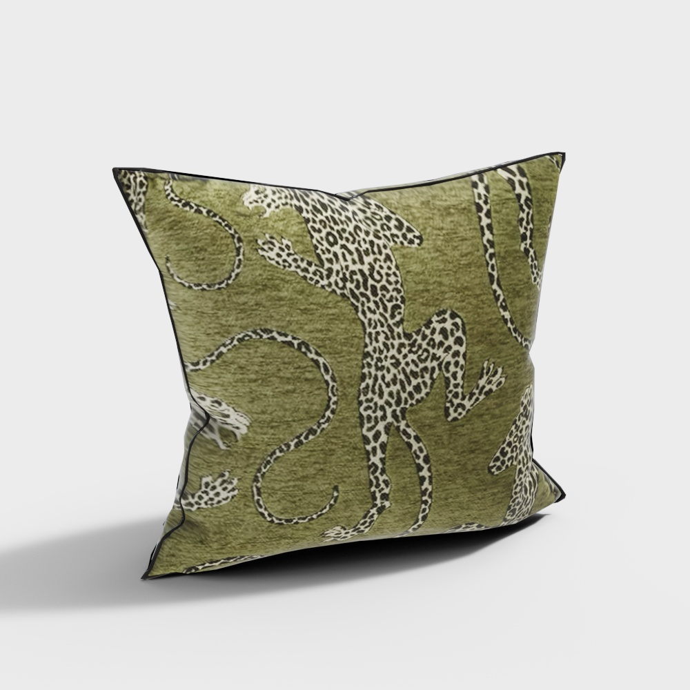 French Vintage Throw Pillow