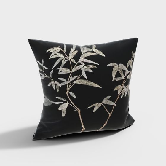 French-Style Vintage Throw Pillow