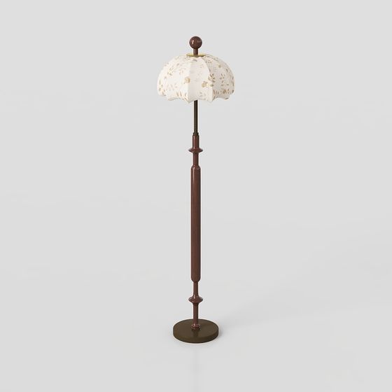 French Vintage Floor Lamp