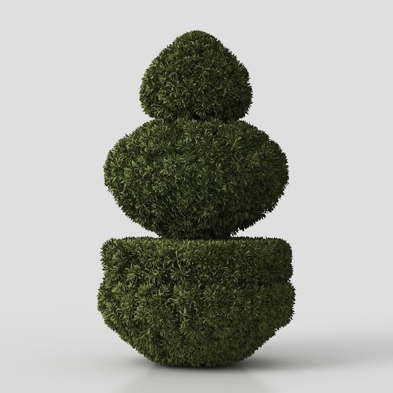 Grassland Character Low-Poly 3D model