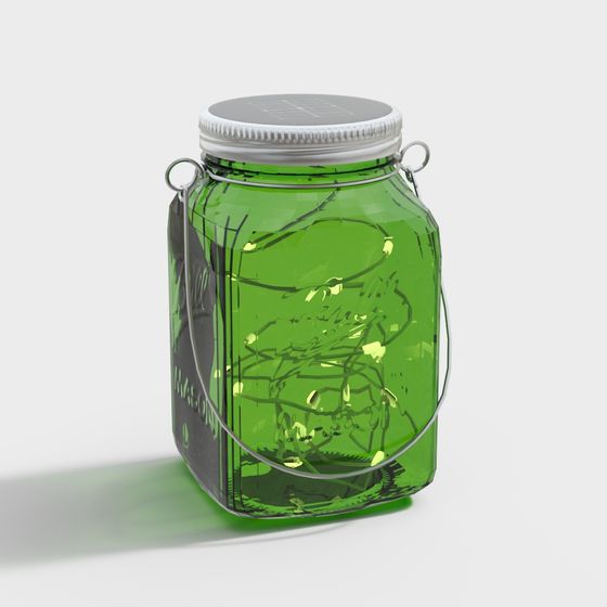 Ghost in a Jar 3D model for Creative Projects
