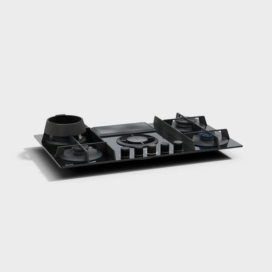 Urban Stove 3D model for Modern Kitchens