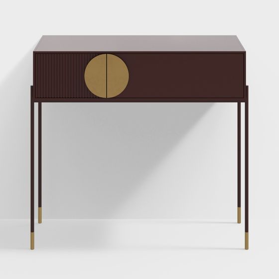 Art Deco Console Table 3D model