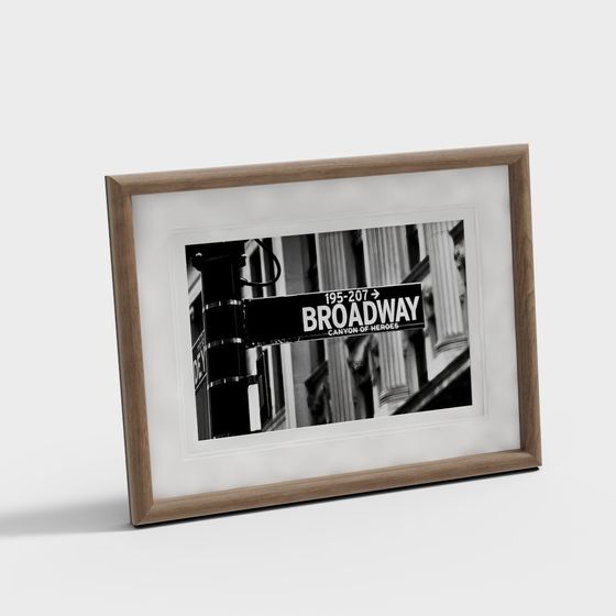 Broadway Canyon of Heroes 3D model