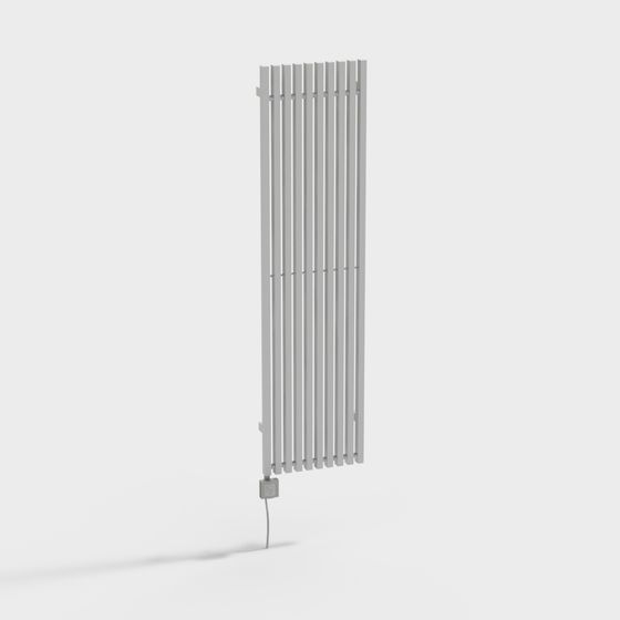Minimalist Vertical Radiator 3D model