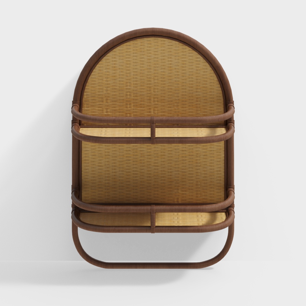 French Vintage Storage Rack