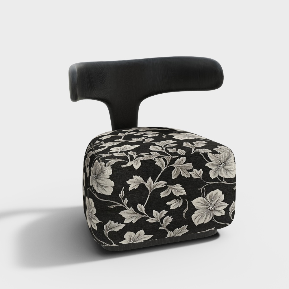 Französischer Vintage Sofa-Hocker