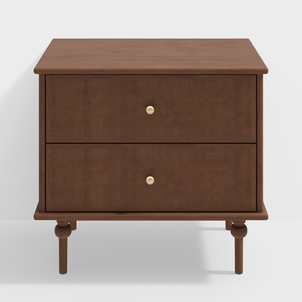 Прикроватная тумбочка в винтажном французском стиле