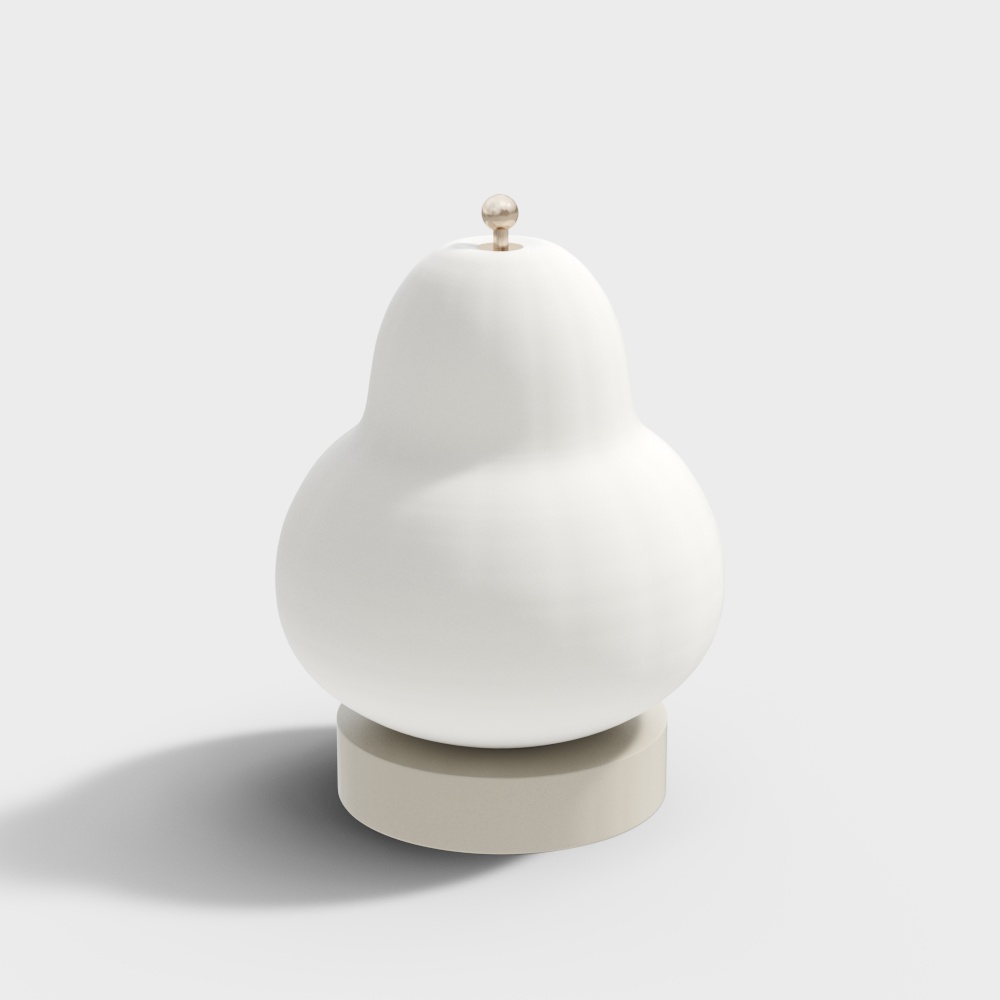 現代奶油風格檯燈