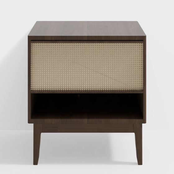 Vintage Style Bedside Table