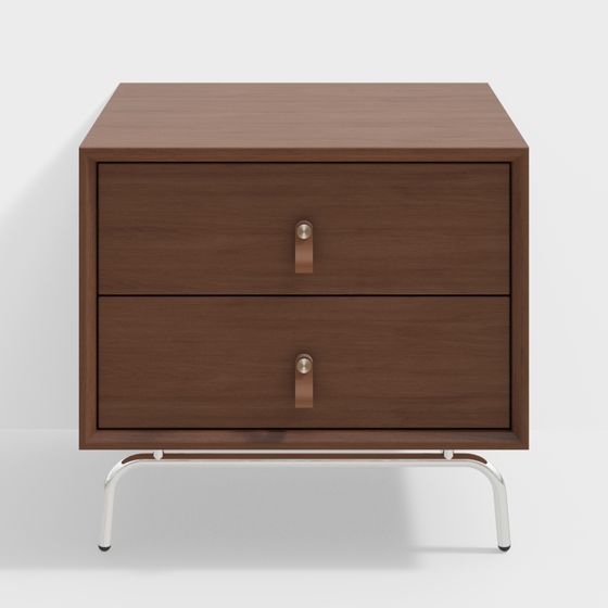 Mid-Century Style Bedside Cabinet