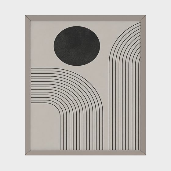 Abstract Lines 3D model