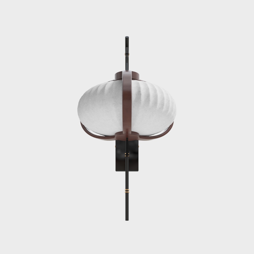New Chinese Zen-Style Wall Lamp