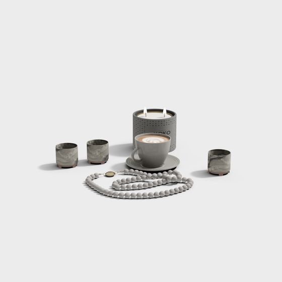 Urban Serenity Tea Time 3D model