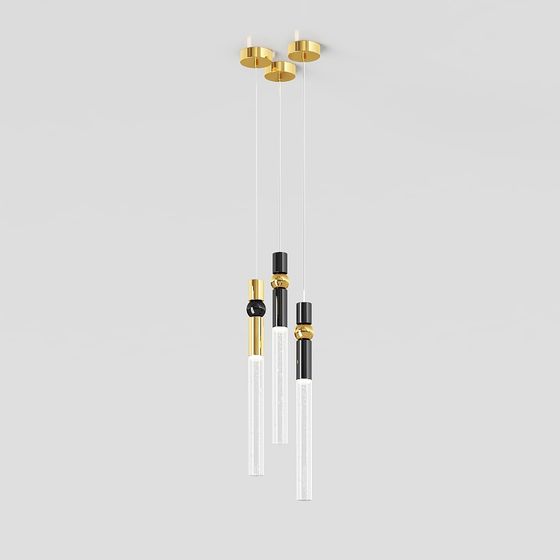 Elegant 3D Chandelier Model for Modern Design