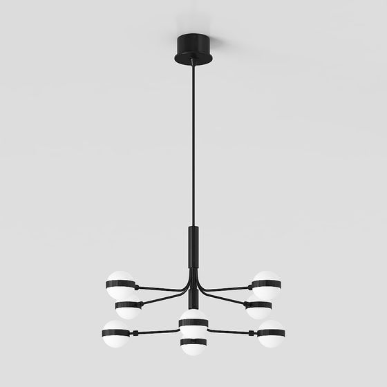 Urban Glow Pendant Light 3D model for Modern Spaces