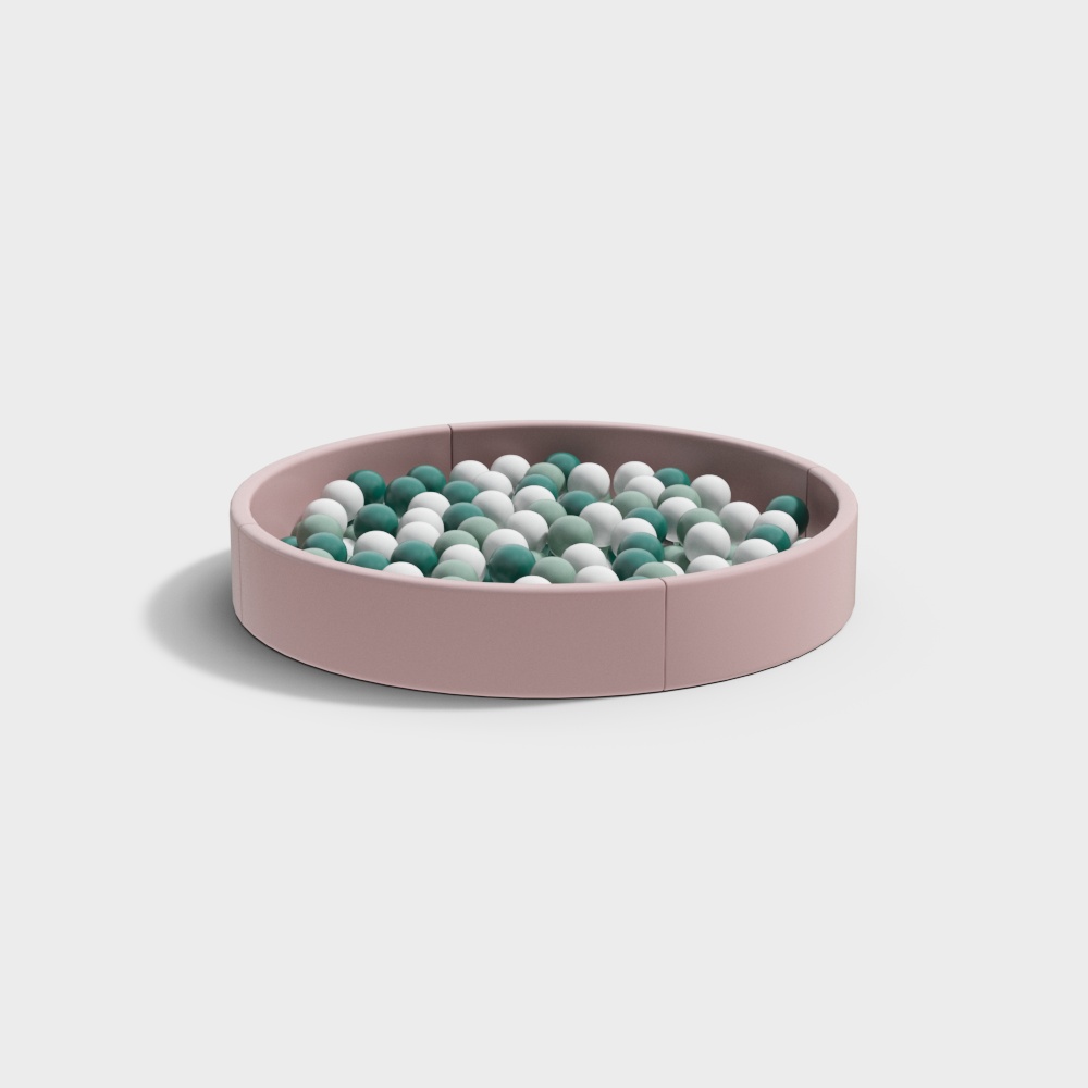 Playful Ball Pit 3D model for Creative Spaces