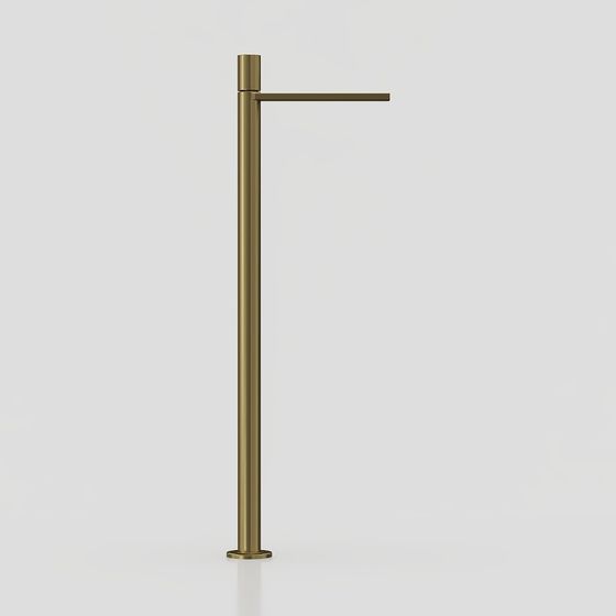 Elegant Minimalist Metal Rod 3D model