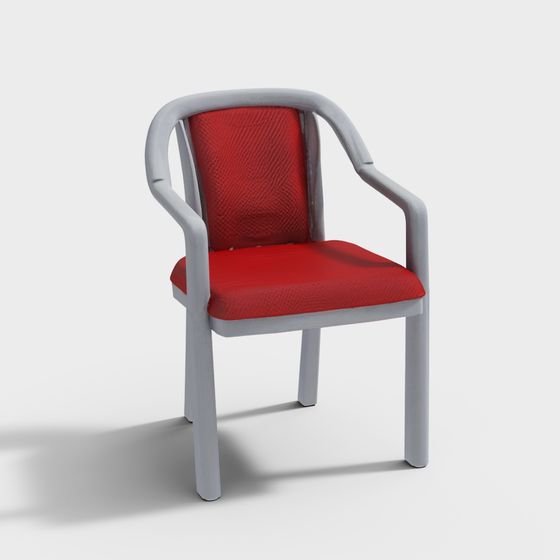 Chic Minimalist Chair 3D model