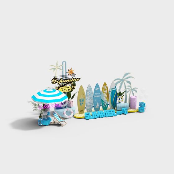 Summer Photo-Op Interactive Decoration