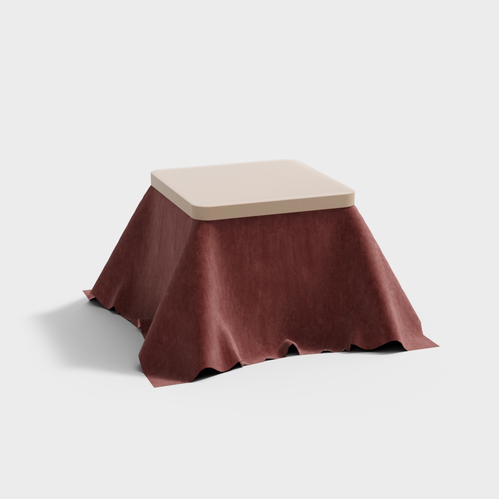 Japanese Kotatsu with Blanket