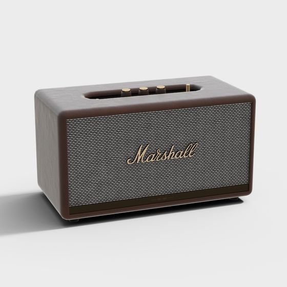 Retro Modern Marshall Speaker 3D model