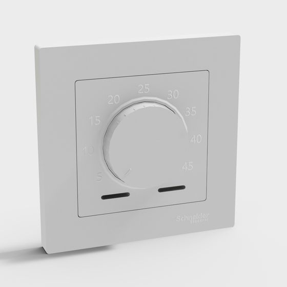 Schneider Electric Thermostat 3D model
