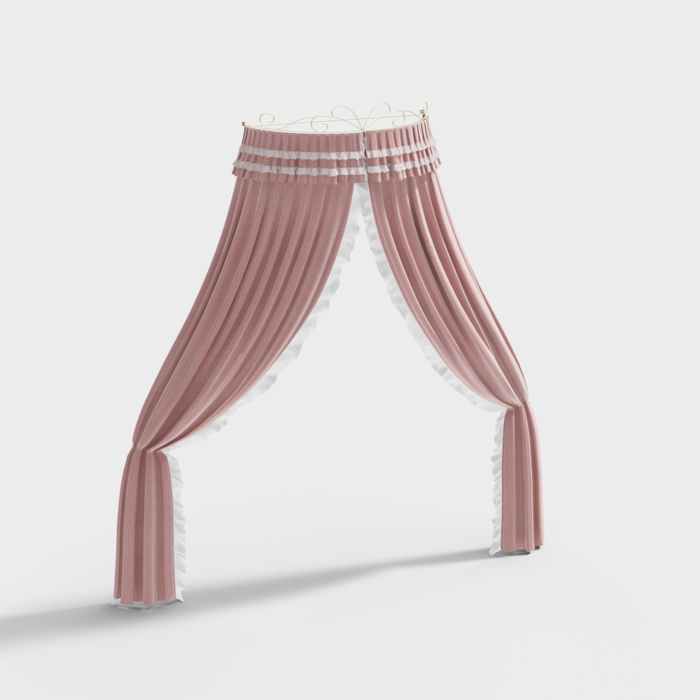 Simple European Bed Canopy
