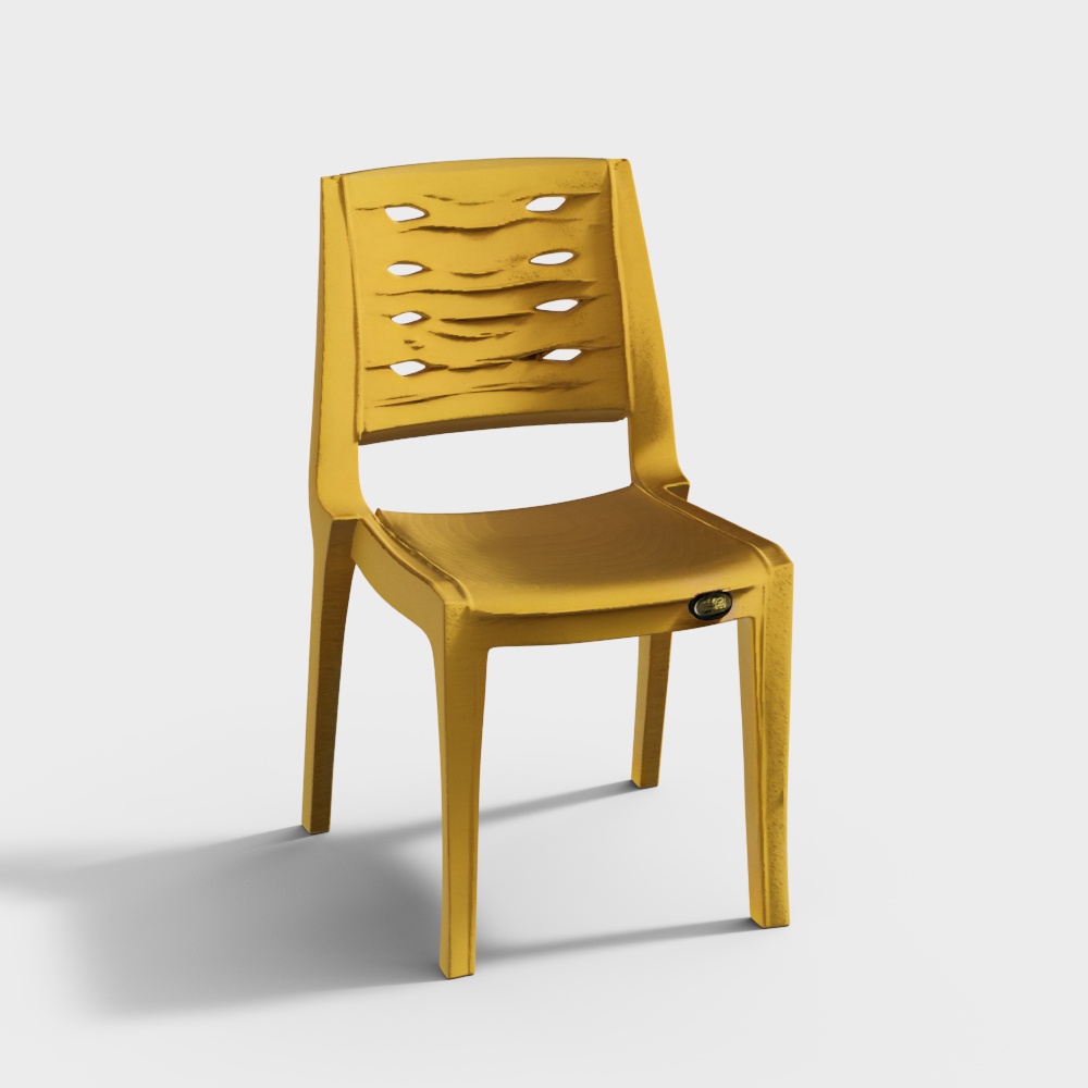 Nilkamal Fern Plastic Armless Chair