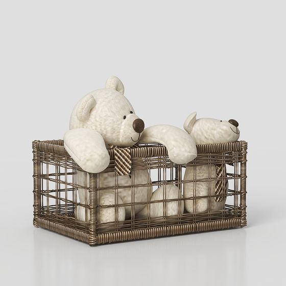 라탄 수납 바구니