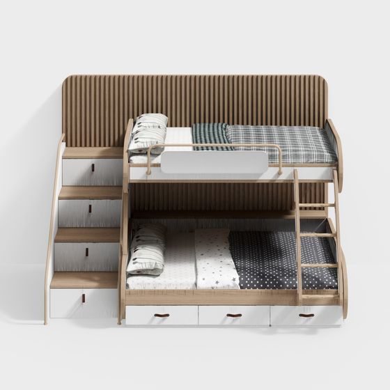 High-Low Bunk Bed