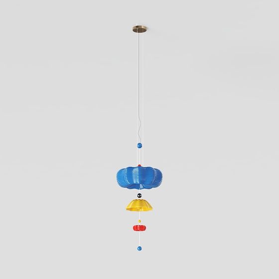 モダンキッズルーム長ペンダントライト