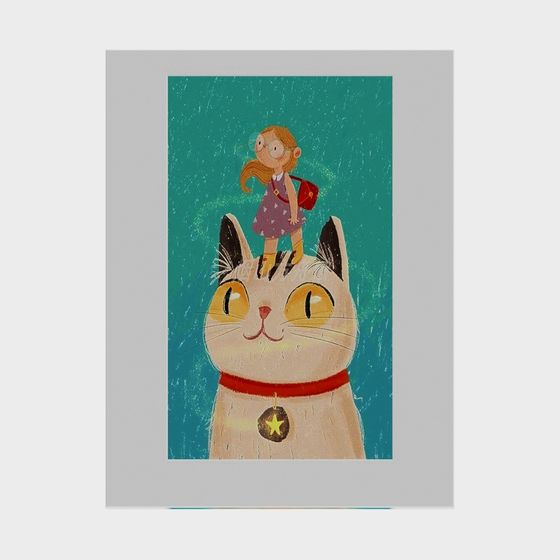 Modern Cream Kids Wall Art