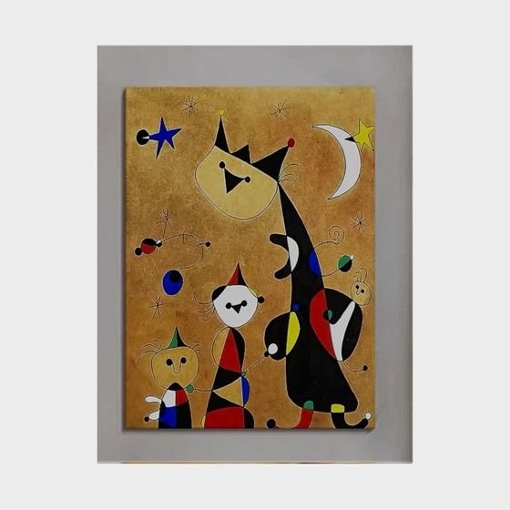 Moderne Kinderwandkunst