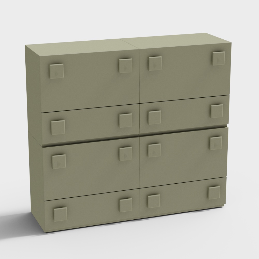 Современный шкаф для витрины