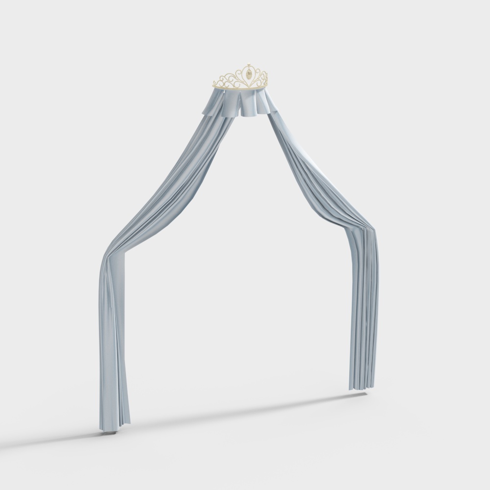 Simple European Bed Canopy Fabric