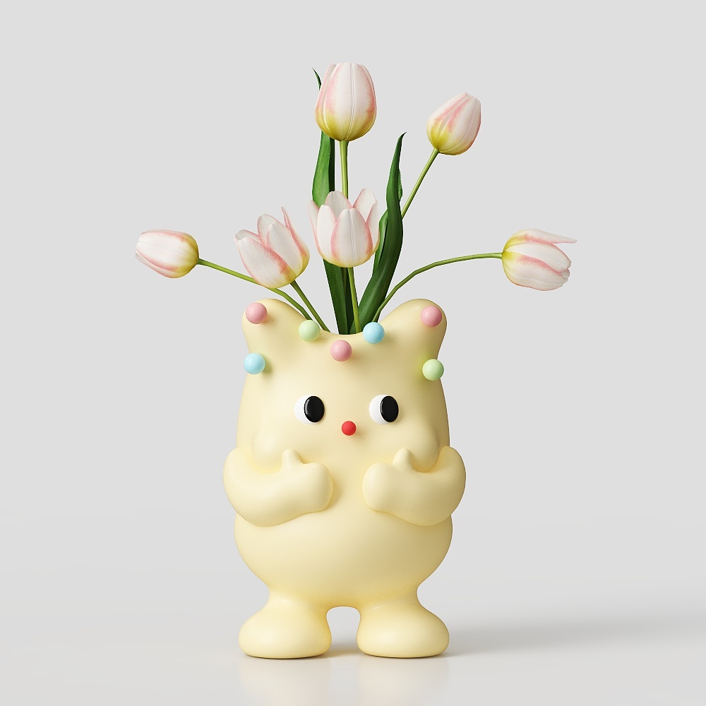 Modern Cartoon Vase