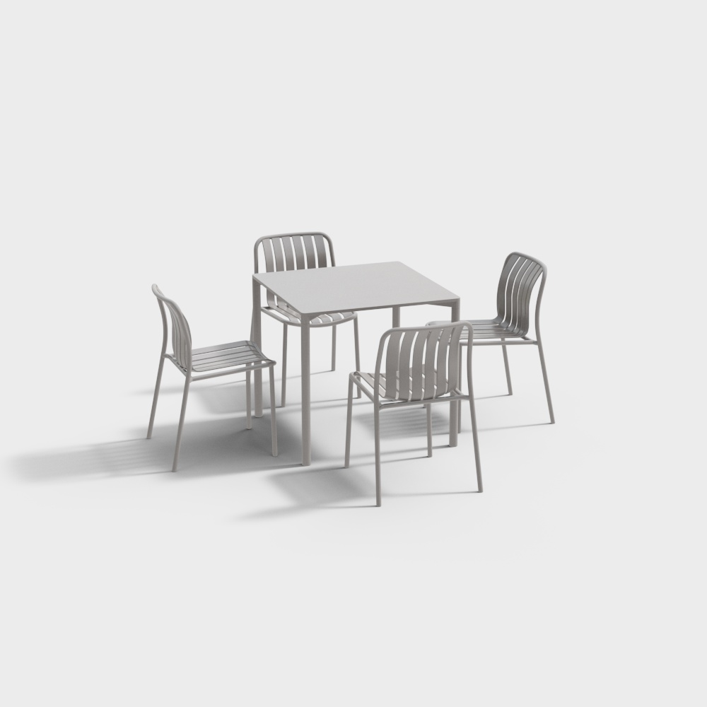 tavolo e sedia Trocadero per esterni