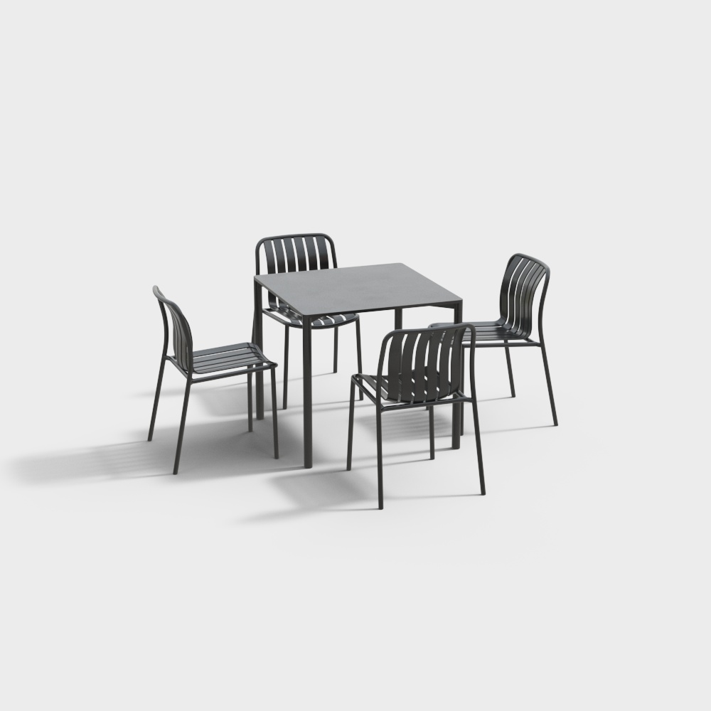 Trocadero outdoor table and chair
