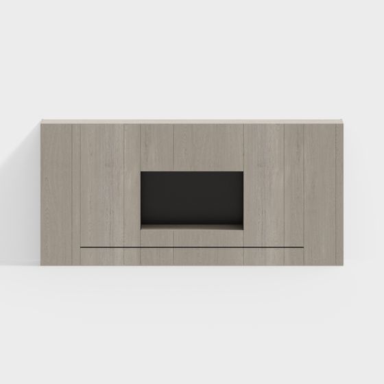 City Window Cabinet 3D model for Modern Spaces