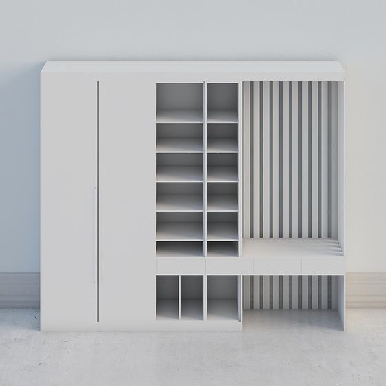 Urban Storage Cabinet 3D model