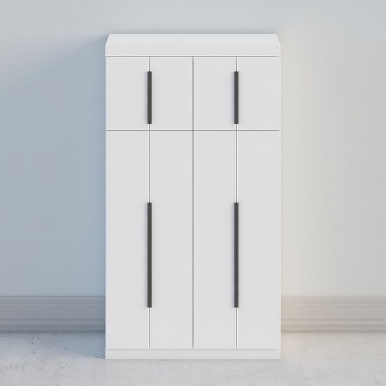Urban Storage Cabinet Minimalist 3D model